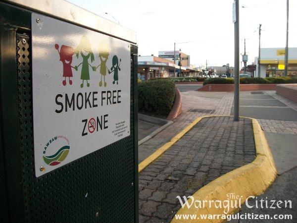 Butt in: The Baw Baw Shire Council wants community feedback on its Smoke Free Outdoor Areas policy. Image: William Kulich.