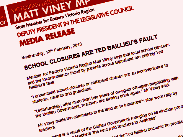 school closure falt viney warragul citizene