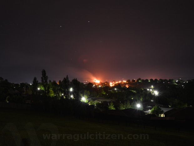 fire warragul south from north by william kulich for the warragul citizen 1