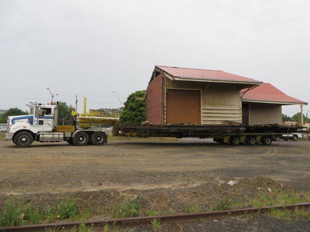 baw baw shire picture - truck goods shed B