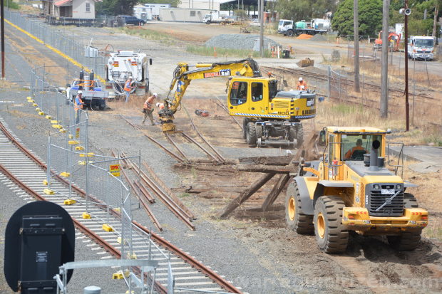 warragul goods yard track removal by william kulich for the warragul citizen 2