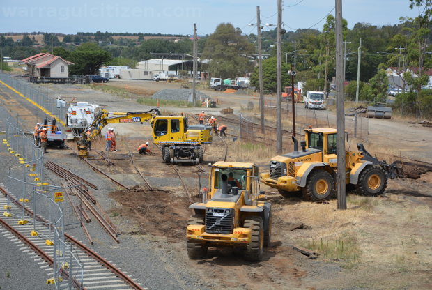 warragul goods yard track removal by william kulich for the warragul citizen 6