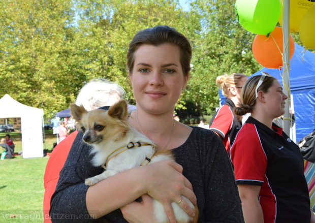 bbsc pet expo 2014 ebony with keelyanker's dog by william kulich for the warragul citizen