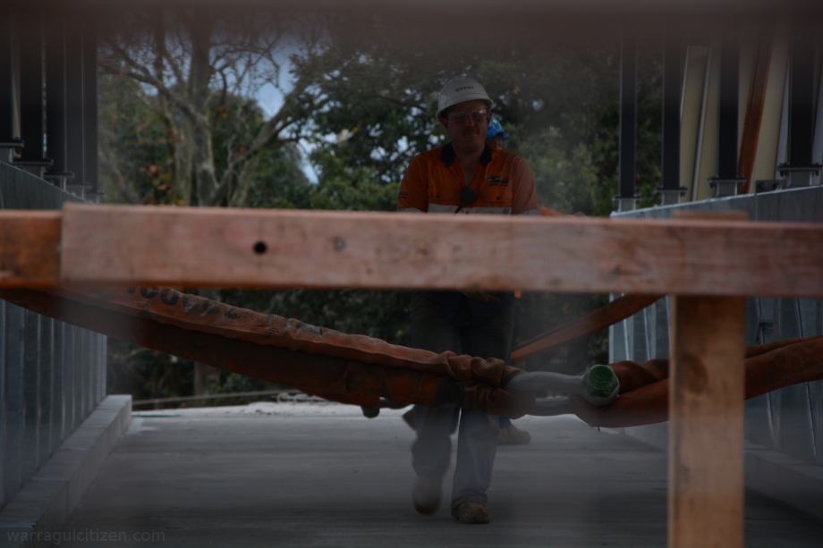 25 May 2014 Warragul bridge and overpass construction by william pj kulich 08 first walk