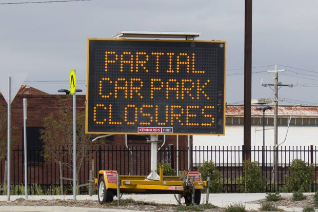 partial closures car park warragul station daniel eshuis